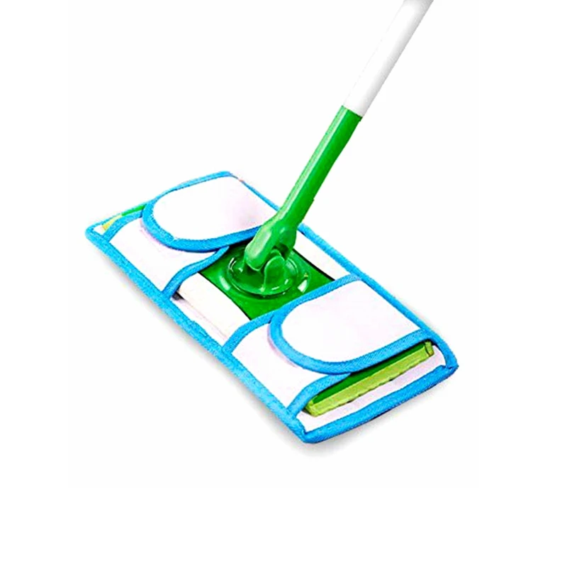 Amazon Top Seller Hot Product Set 2 Reusable Microfiber Mop Pads