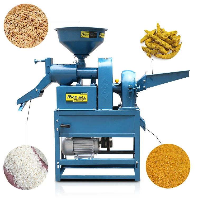 DAWN AGRO Automatic Flour Mill Combined Rice Mill Machine Millig Brown Rice Millet Milling Machinery