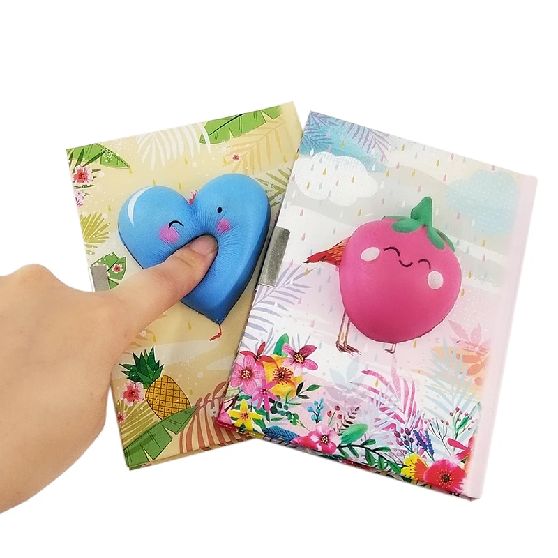  Factory OEM/ODM Newest DIY 3D Squishy Sticker for Notebook Fridge Phonecase Squeeze Stress Relief PU Foam Slow Rising