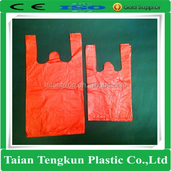 
High density corn starch garbage bag 13 gallon shopping packaging plastic vest handle T-shirt bagcornstarch garbage bags 
