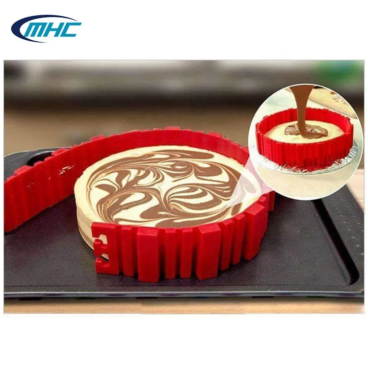 Customized Shape Handmade Nonstick Sustainable Reusable Silicone Molds for Cake Decorating