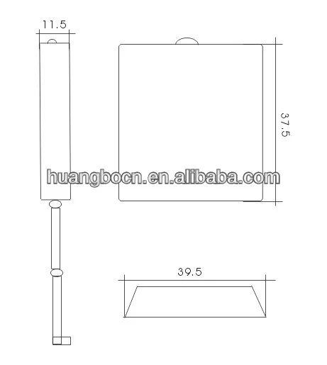cf806 new design white polypropylene water tank