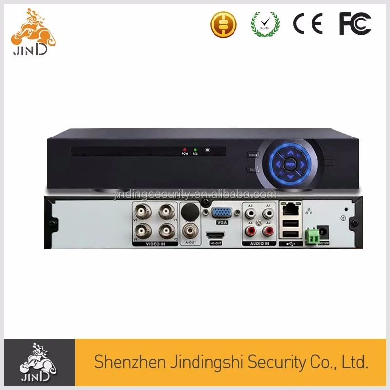 5 в 1 Бесплатный CMS и Мобильное Приложение программное обеспечение 4ch 1080 P AHD DVR (XVR7004MHV6)