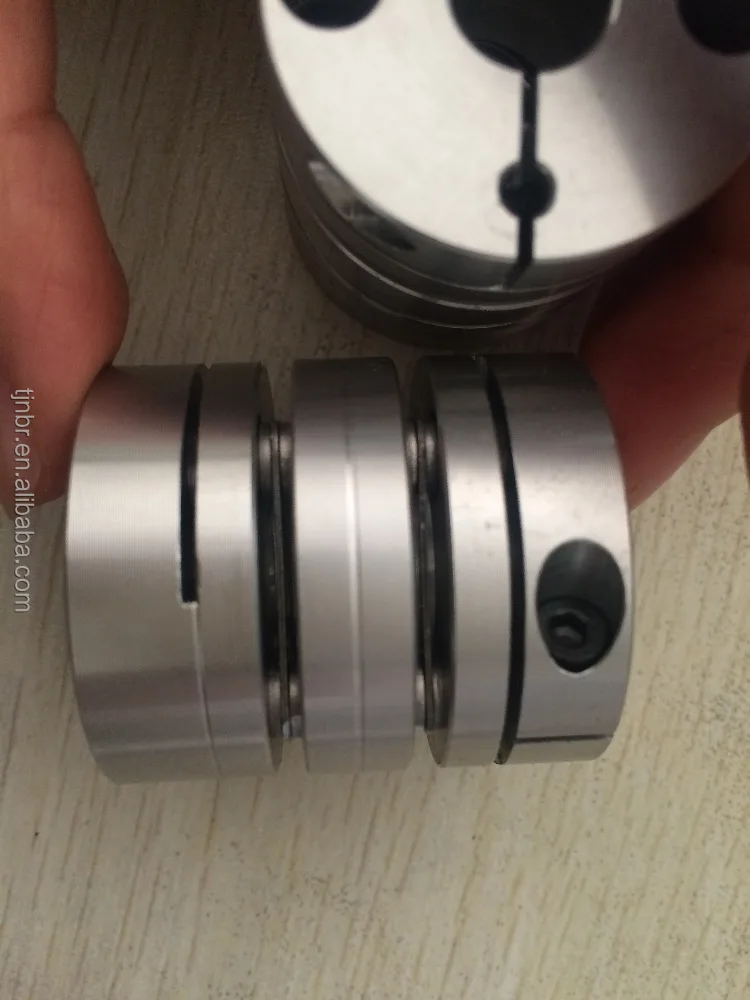 aluminum material coupling flexible coupling for shaft