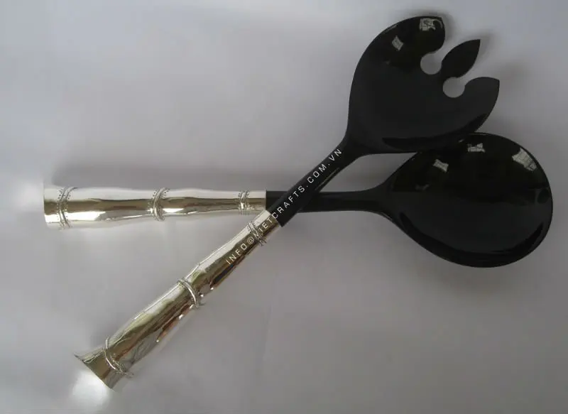 
Horn salad server set 