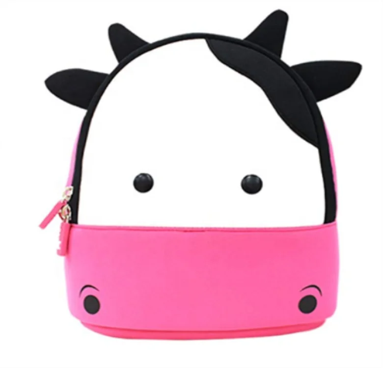 ISO BSCI factory custom logo wholesale for boys girls portable lovely cute cartoon children kids school backpack