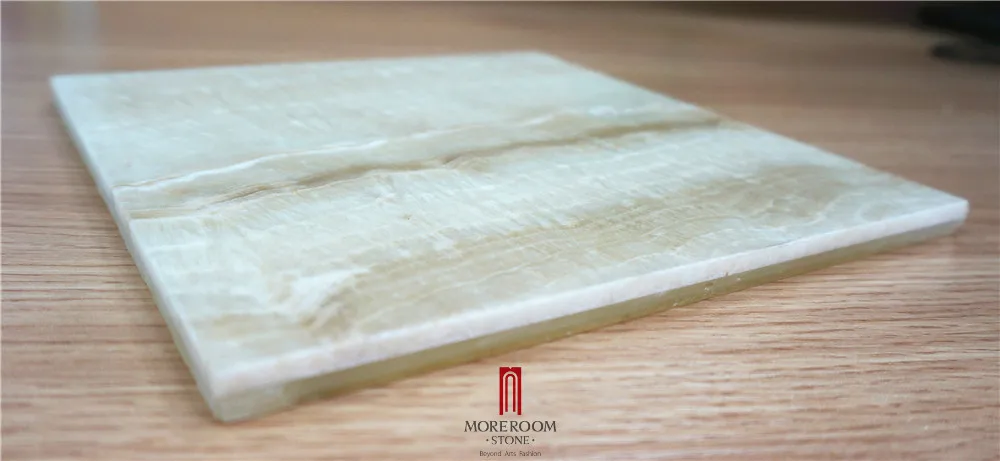 transparent onyx marble price for indoor staircase decoration