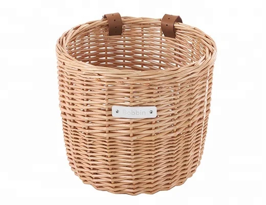 
wicker bike bicycle basket, wicker basket for bike 