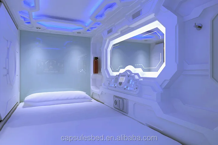 Top sale commercial furniture capsule hotel bed