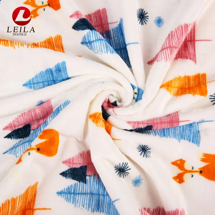 
cheap factory direct supply breathable mink children cartoon korean baby blanket 
