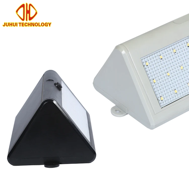 High brightness outdoor human body small motion sensor 3w solar led wall light