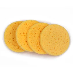 Hot Sales Eco Friendly Cellulose Yellow Scrubbers Sponge Cloths Kitchen Cleaning Dish Wash Sponge