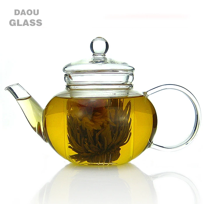 
HOT SALES glass teapot with infuser,multi-purpose heat resistant Clear Pyrex teapot , Coffee Pot Juice Kettle,300ml 600ml 