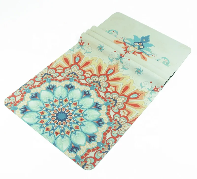 The original eco yoga mat and best yoga mat supplies screen printing on yoga mats