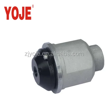 Fuel tanker aluminum vent valve in manhole cover