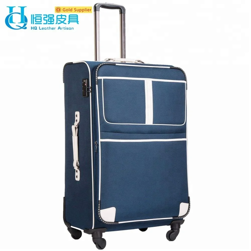 Расширяемый чемодан Spinner Softshell TSA замок багажная