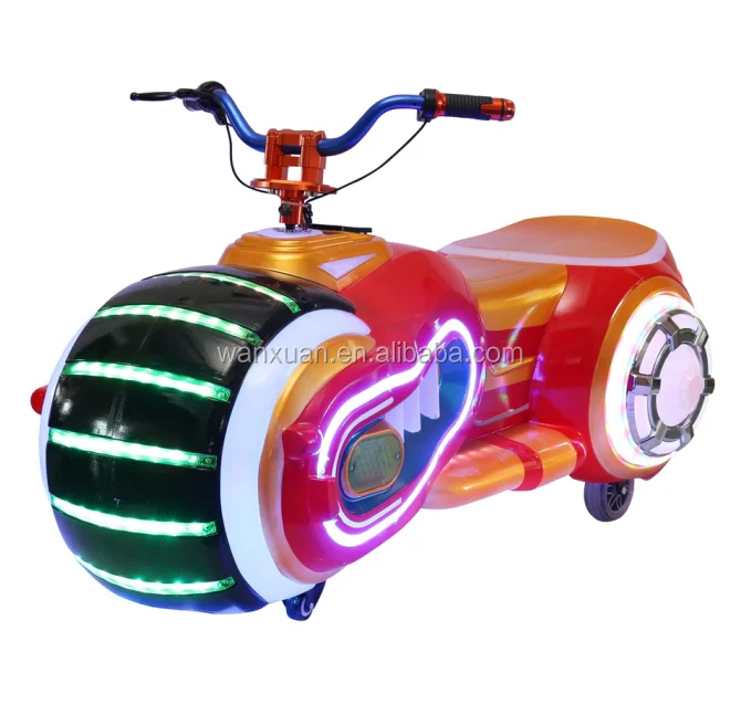 Захватывающий мотоцикл, батарейный парк аттракционов, детский мотоцикл принца будущего