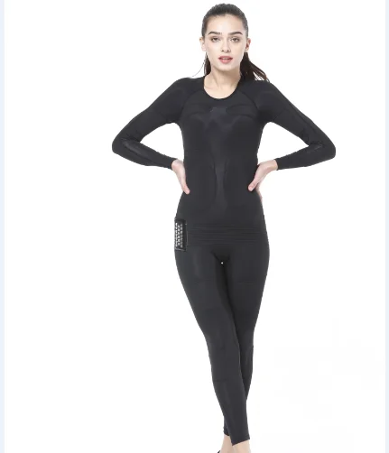 ECG EMG Electrode Wireless EMS Training Body Building Machine Suit