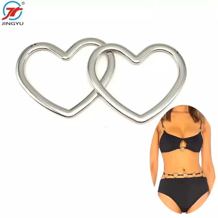 Wholesales Custom metal nursing bra clasp for swimwear bra gold swimwear claps closure