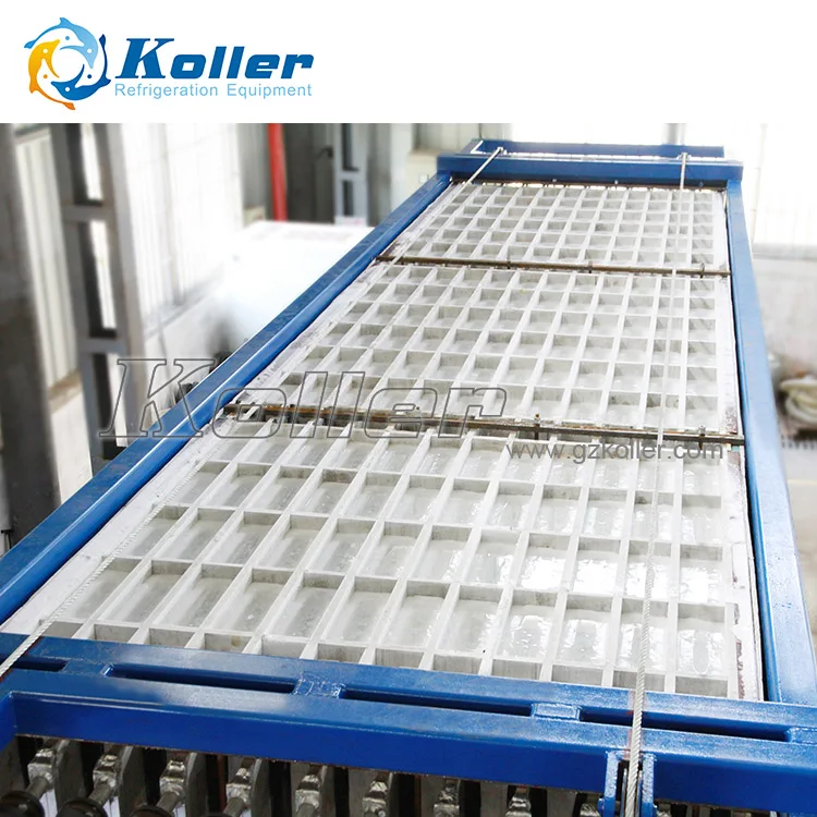 Koller 20000 кг/день DK200 автоматическая машина для прямого охлаждения льда рыбного промысла