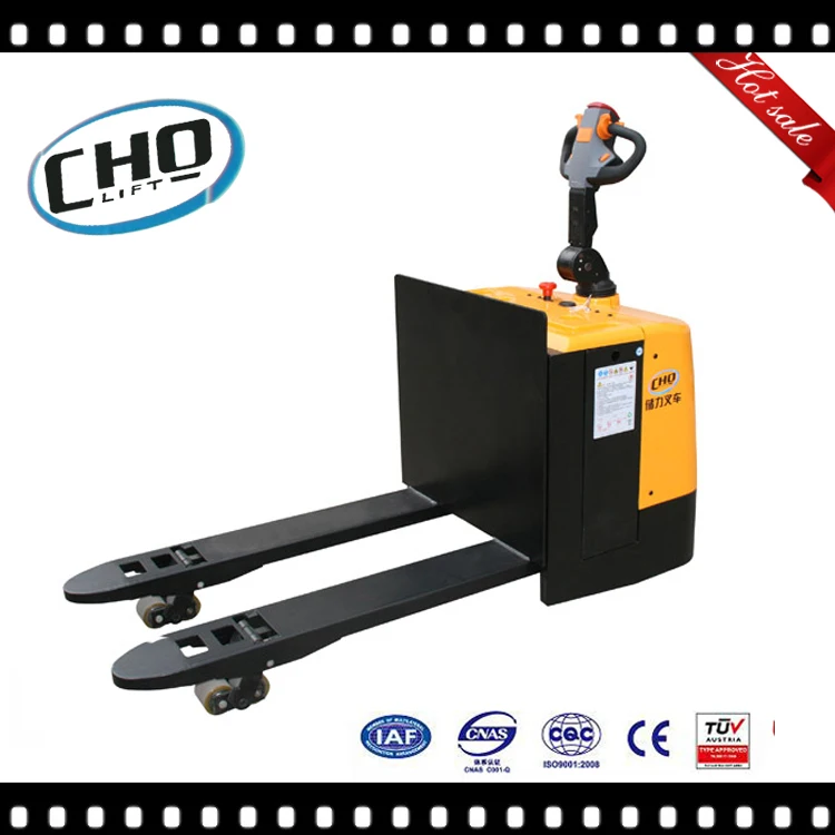 
Small Electric Pallet Lift Truck 1500kg Load Capacity 