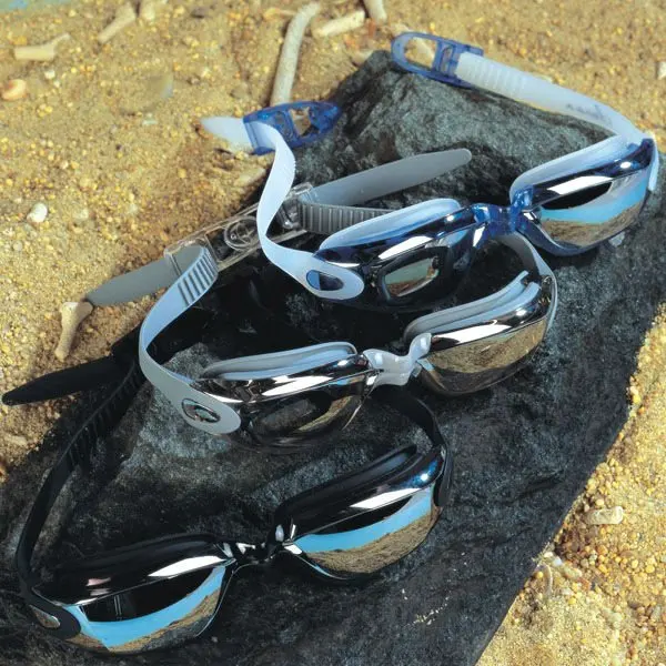DONGGUAN manufacturing fashion mirror coating swimming goggles