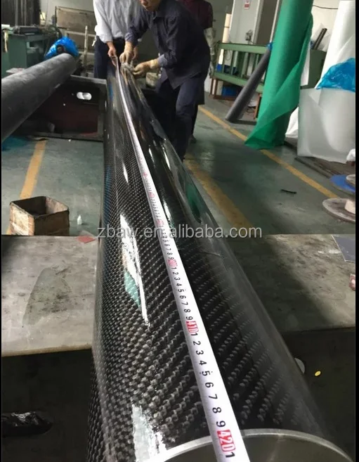 4.3m long high strength Carbon fiber Drive Shaft carbon fiber transmission shaft Propeller Shaft