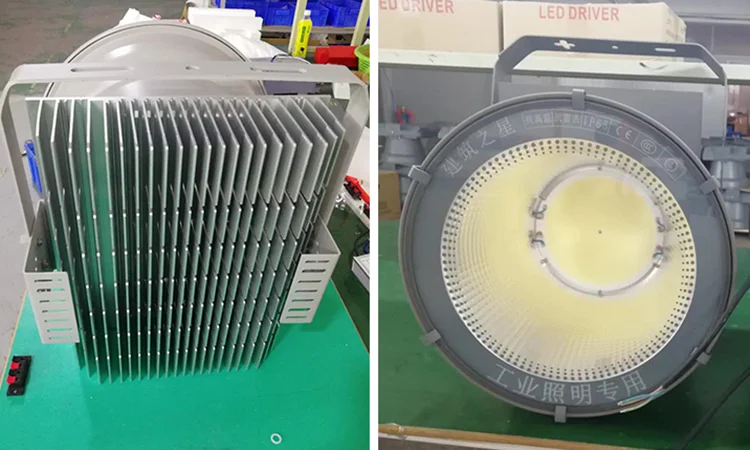 High power IP65 brand driver outdoor pure white light 110volt/220 volt long-distance 1000watt led reflector industrial light