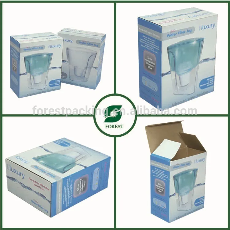 Бумага ящик для воды фильтр-кувшин