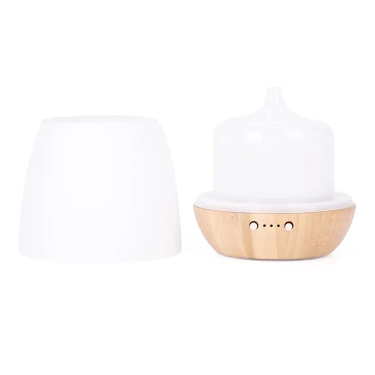 SOICARE 180ml Bamboo Glass Aromatherapy Ultrasonic Essential Oil Diffuser