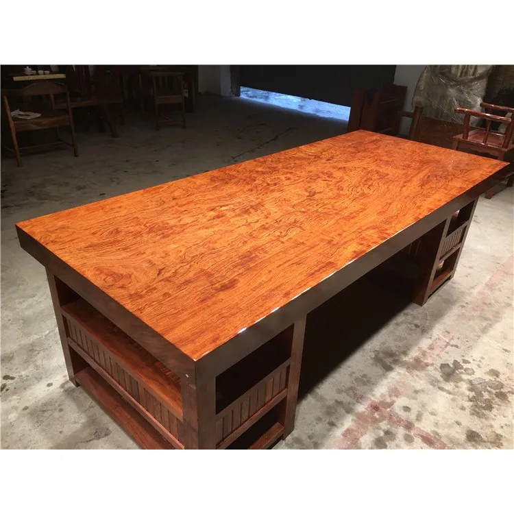 
Bubinga Wood Used Restaurant Sets Cafe Tables and Chairs 