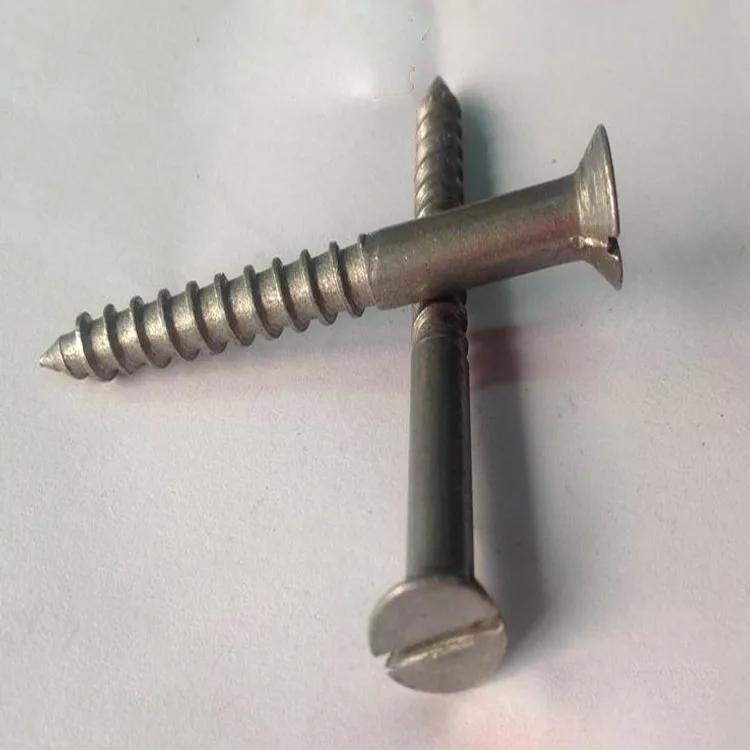 DIN 97 Slotted Countersunk Head Wood Screws/DIN 97 Slot flat Head Wood Screws with Galvanization