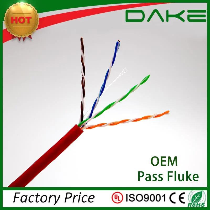 2018 24Awg 0.51 мм UTP Cat5e сетевой кабель цена за метр