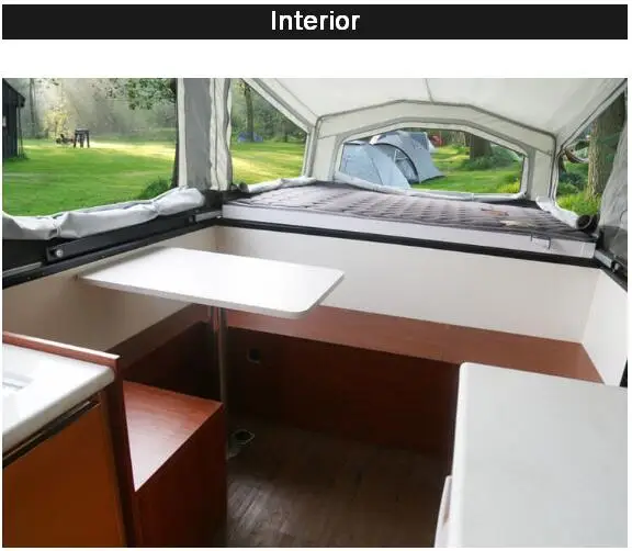 New Generation Forest Expandable Lightweight Travel Trailers