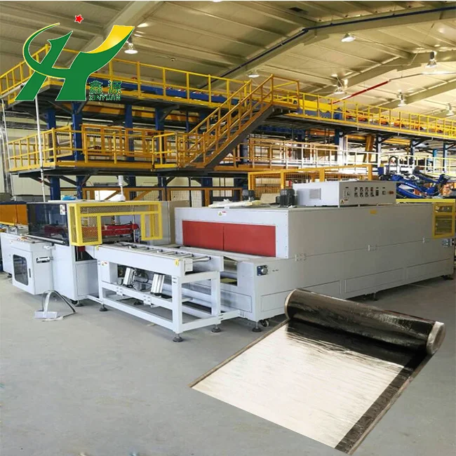 
Rolling SBS rubber roofing material bitumen waterproof membrane production line 