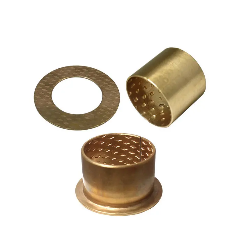 wrapped brass bushing FB090 FB092, JDB graphite insert Cast brass bush