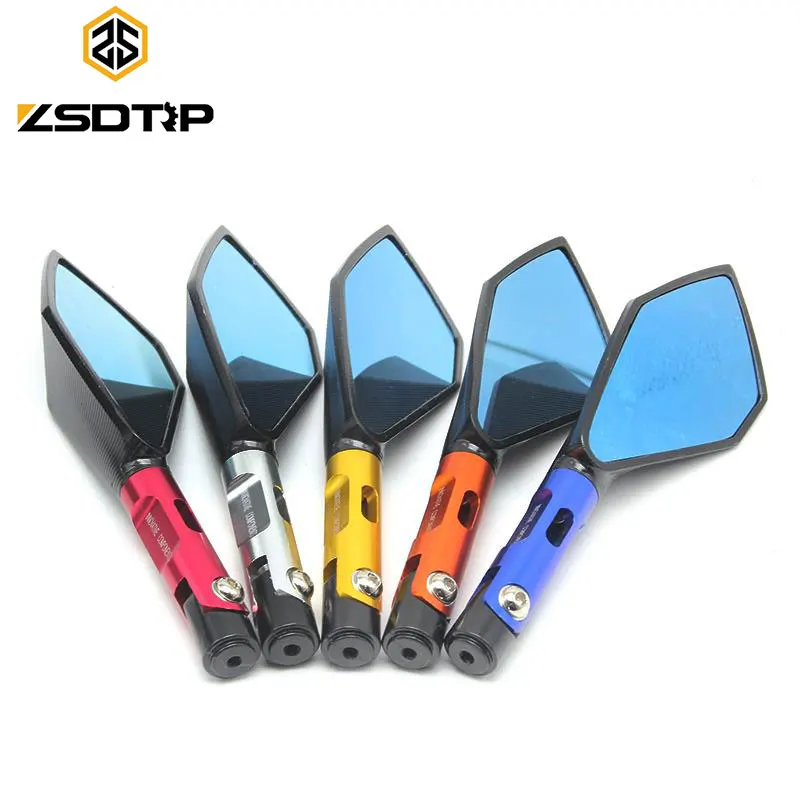 
Aluminum motorcycle mirror cnc black motorcycle convex mirror 