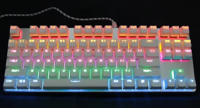 Backlit laser Gaming Mechanical Keyboard with Arabic version available