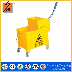 Y1009 20L metal mop buckets wringer