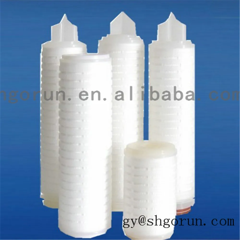 
0.2 Micron Absolute Pore Size Pp Filter Cartridge For Acetone 