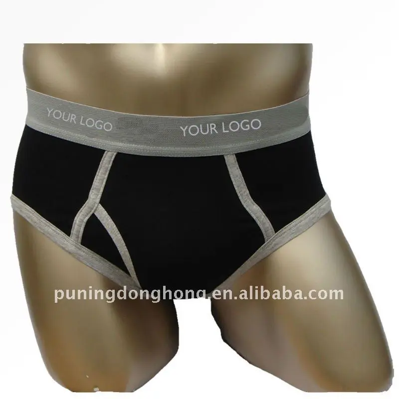 sexy men underwear open no closure fly cotton inner wear mens thong