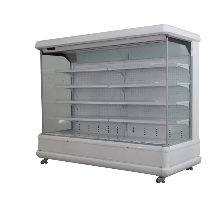 Open Type Chiller Commercial Display Fridge for Sale Display Cooler Single-temperature Ce