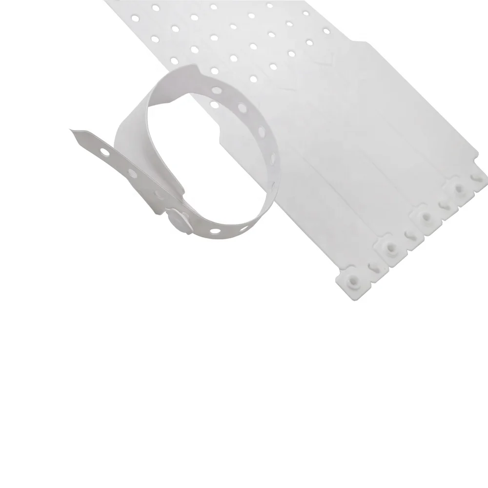 OEM design one-off adjustable vinyl wristbands for events