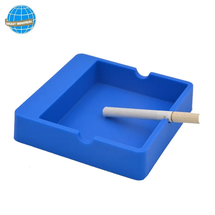 Large portable Unbreakable Cigar Ashtray Silicone with Custom Logo