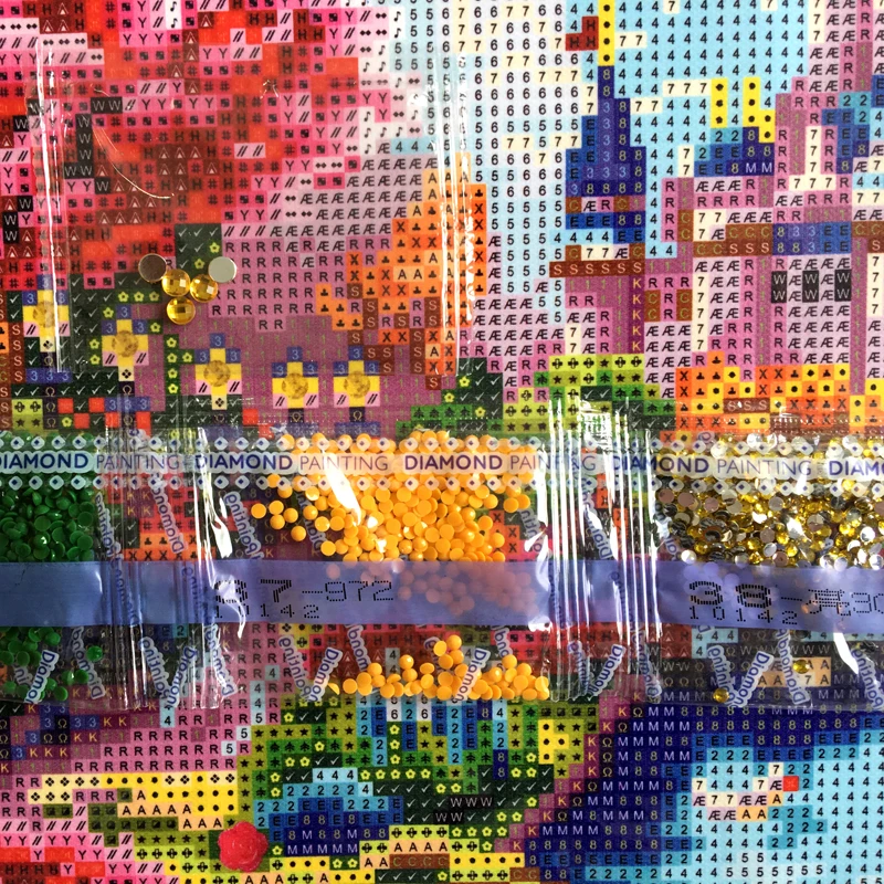 
Beautiful castle mixed shapes rhinestones diy crystal diamond painting 
