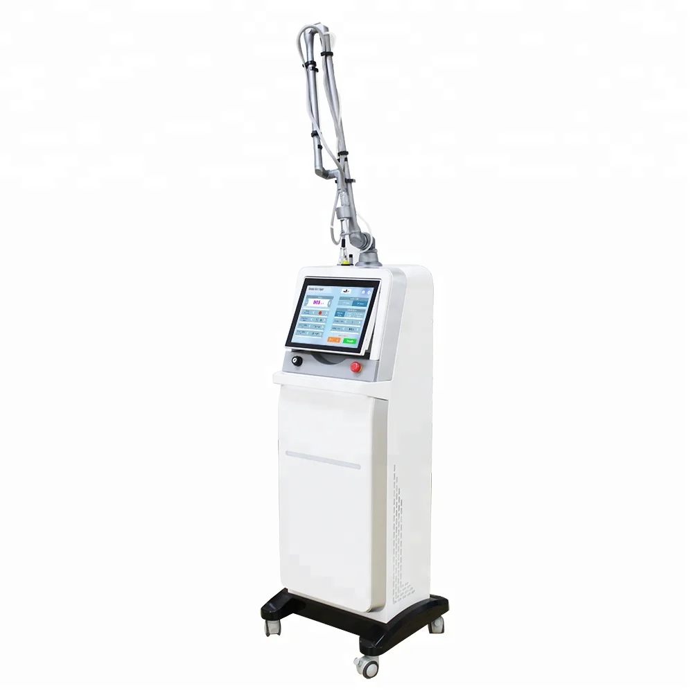Innovative products vaginal tightening 1060nm co2 fractional laser wrinkle removal equipment with RF metal tube