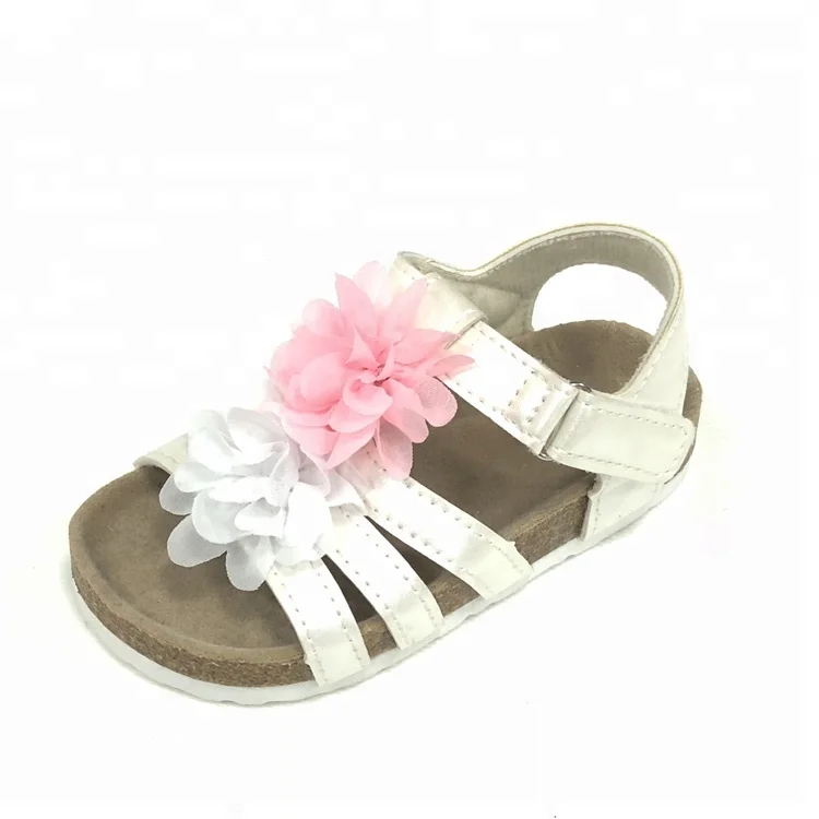 
new design comfortable children shoes little girls flower sandals 