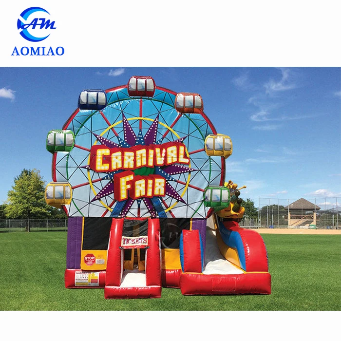 Ferris Wheel Combo Inflatable Bouncy Castle high quality Inflatable Slide outdoor toys Inflatable Bouncer For Commercial Party