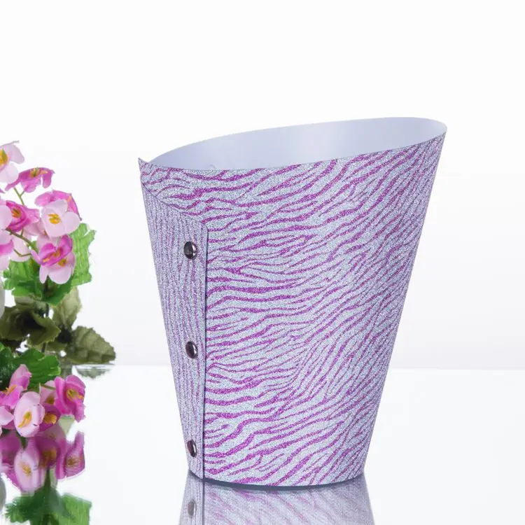 
Flower cylinder round colorful printing luxury decorative flower sleeve 