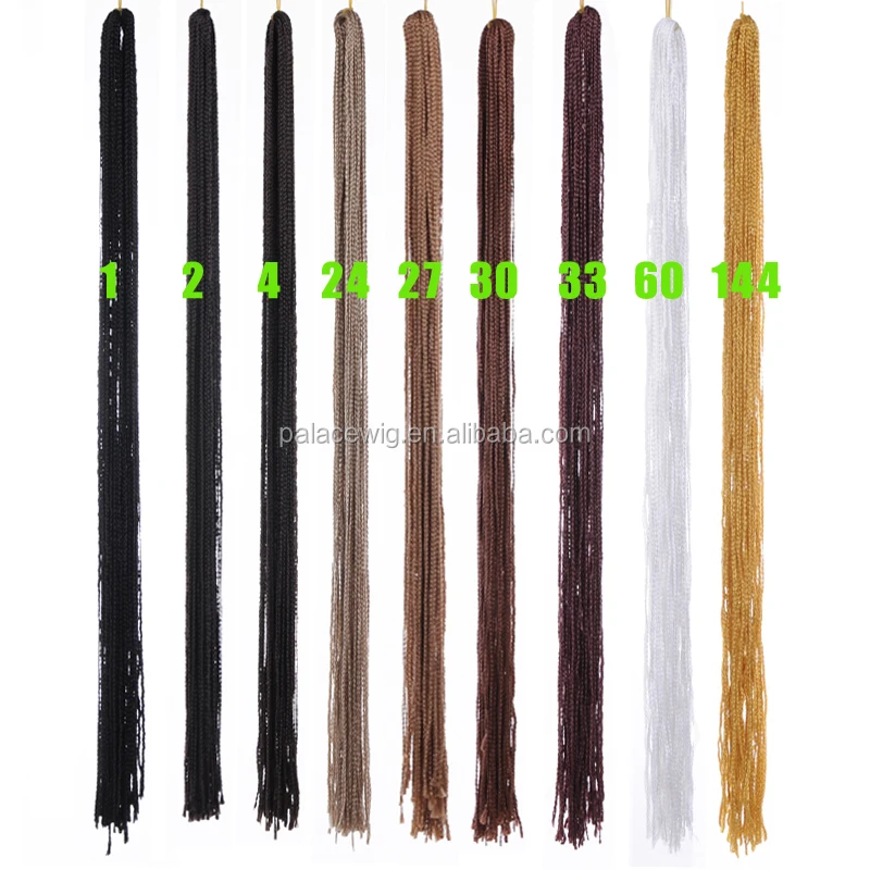 
synthetic 3x box braid hair extensions 30 inch new micro knot zizi box braid long crochet synthetic braiding hair sfro marley 